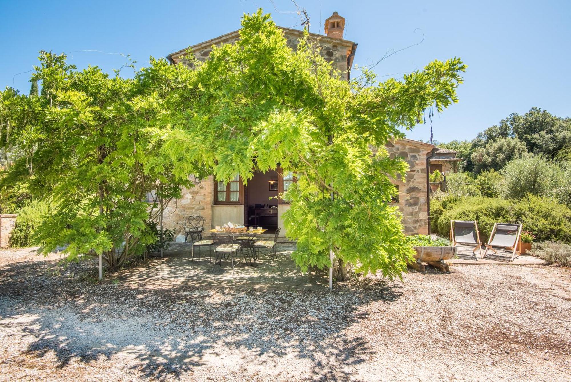 Glicine Apartment Podere Giardino Монтальчино Екстер'єр фото